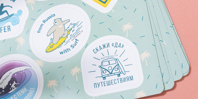 Печать виниловых стикеров на заказ в Москве — цена от 1️⃣2️⃣️7️⃣1️⃣ ...