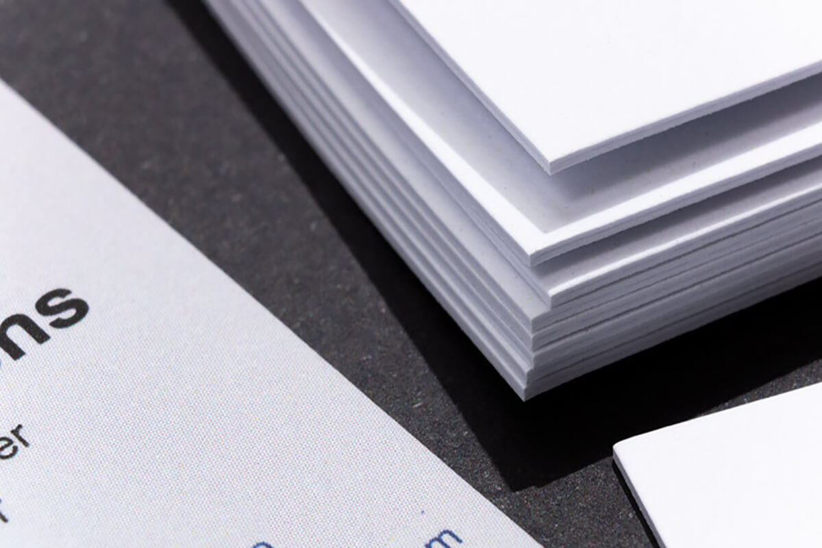 Визитки на плотном картоне - 4