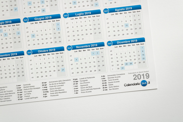 Срочная печать календарей-плакатов на заказ - 4