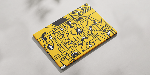 Печать на холсте