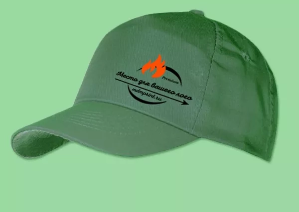 Срочная печать логотипа на кепках и бейсболках - 1