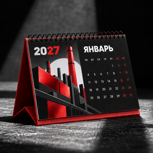 Печать календарей домиков на заказ - 1