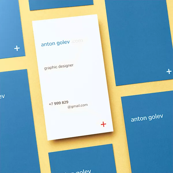 Печать визиток на пластике