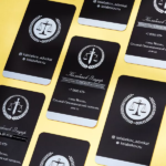 Срочная печать визиток на бумаге touche paper preview - 1