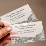 Срочная печать визиток на прозрачной кальке preview - 3