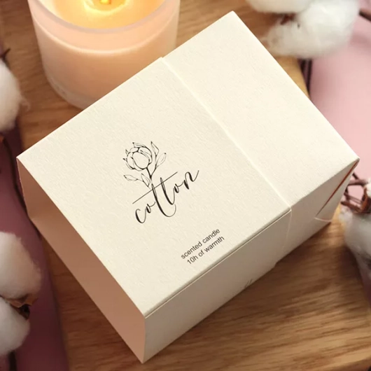 Упаковка для свечи «cotton»