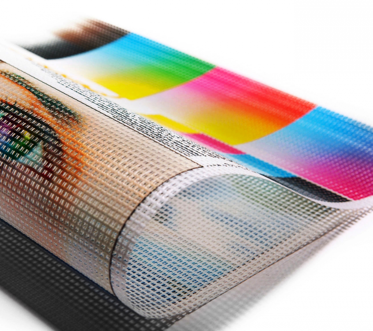 Печать на баннерной сетке