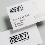 Визитки на каландрированной бумаге preview - 1