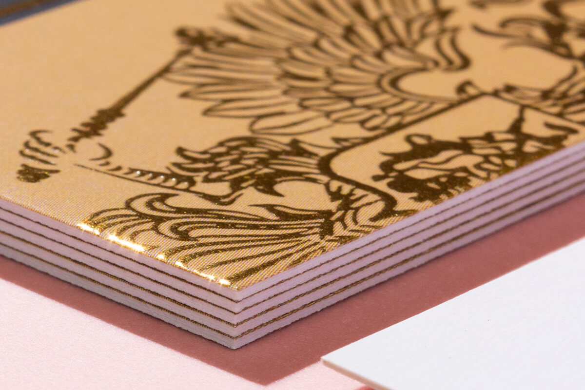 Визитки на плотном картоне