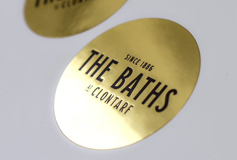 Наклейки на металлизированной пленке