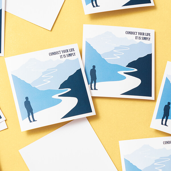 Наклейки на белой пленке