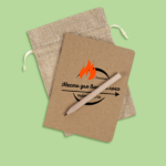 Нанесение логотипа на наборы с блокнотами preview - 1