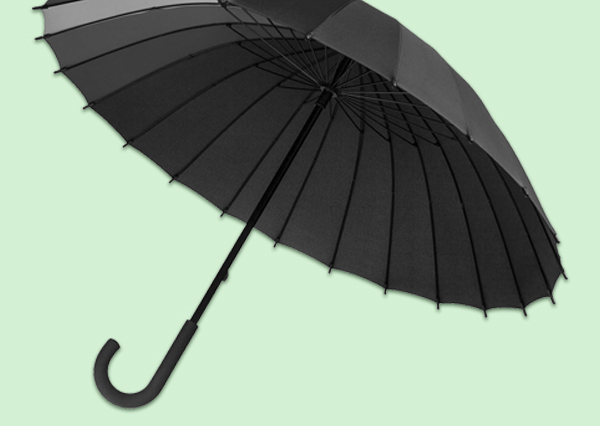 Нанесение логотипа на необычные зонты - 1