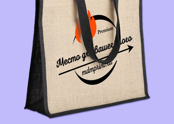 Нанесение логотипа на пляжные сумки - 1