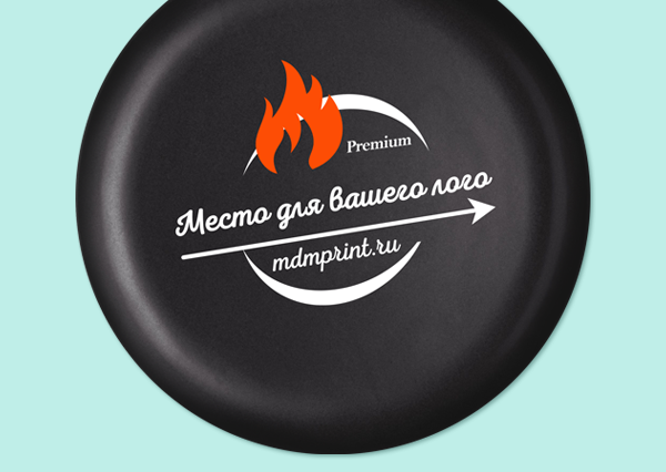 Нанесение логотипа на тарелки - 1