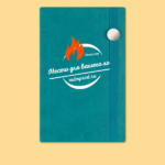 Нанесение логотипа на записные книжки preview - 1