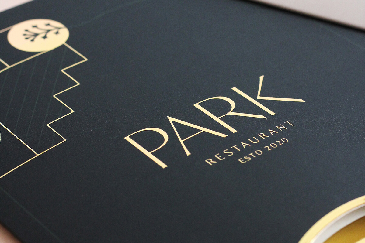 Меню для ресторана “park” - 3