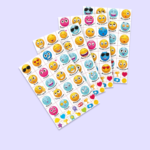 Наклейки с переменной информацией