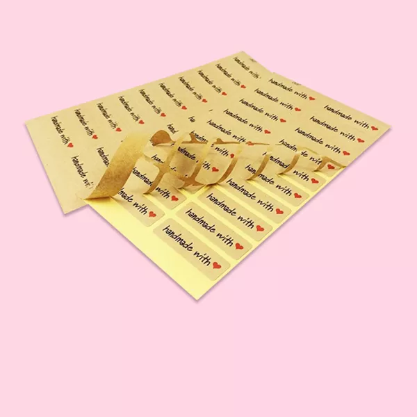 Печать и изготовление прямоугольных наклеек - 1