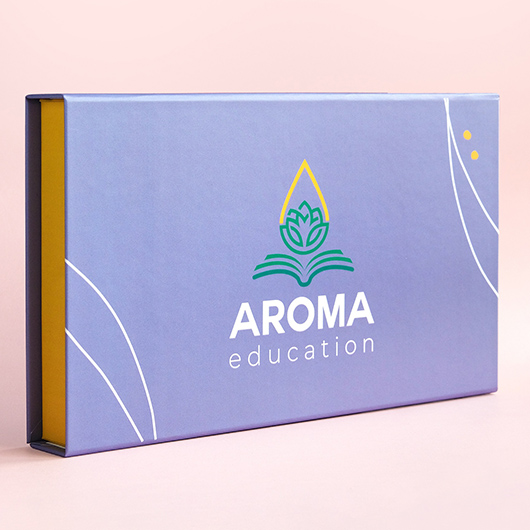 Кашированные коробки для «AROMA education» - 1