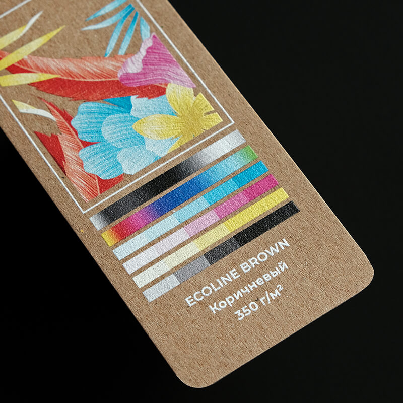 Бумага ecoline brown<br> (коричневый) 350 г/м2 УФ