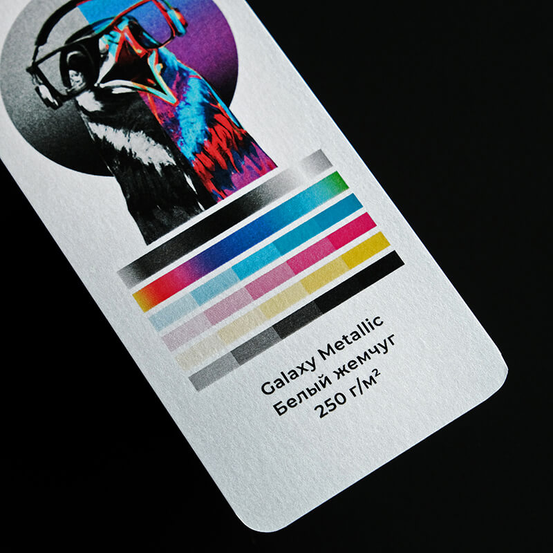 Бумага galaxy metallic<br> (белый жемчуг) 250 г/м2
