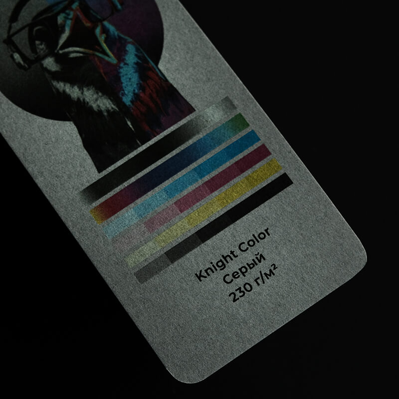Бумага knight color<br> (серый) 230 г/м2