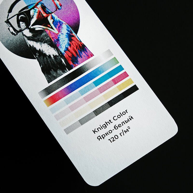 Бумага knight color<br> (ярко-белый) 120 г/м2