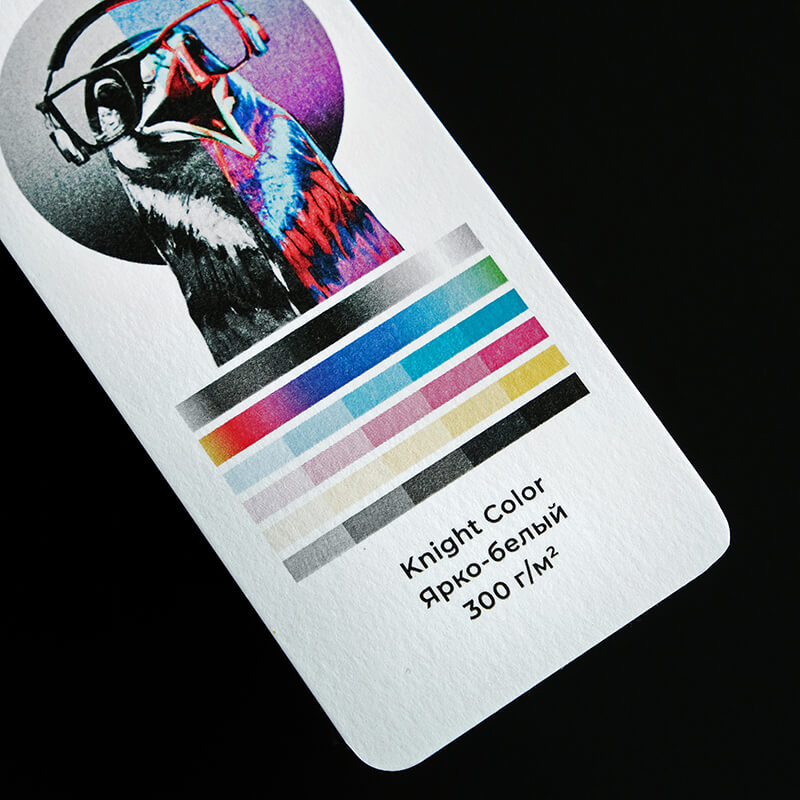 Бумага knight color<br> (ярко-белый) 300 г/м2