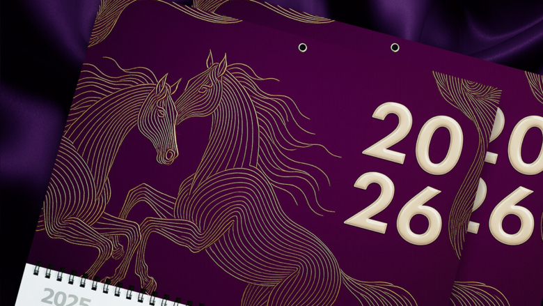 Квартальный календарь на 2026 год