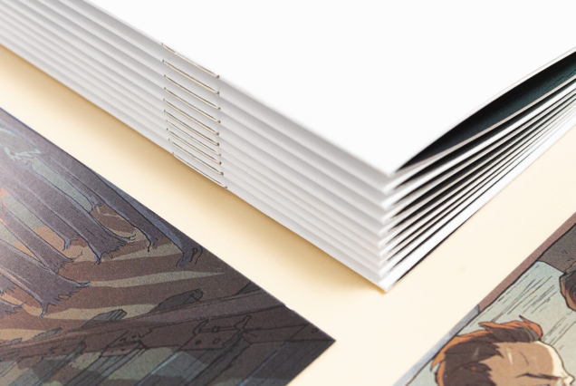 Брошюровка на скобу - 1