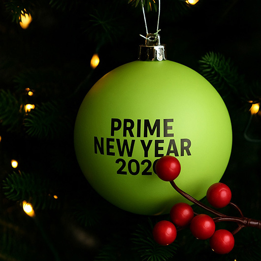 Ёлочный шар для “prime”