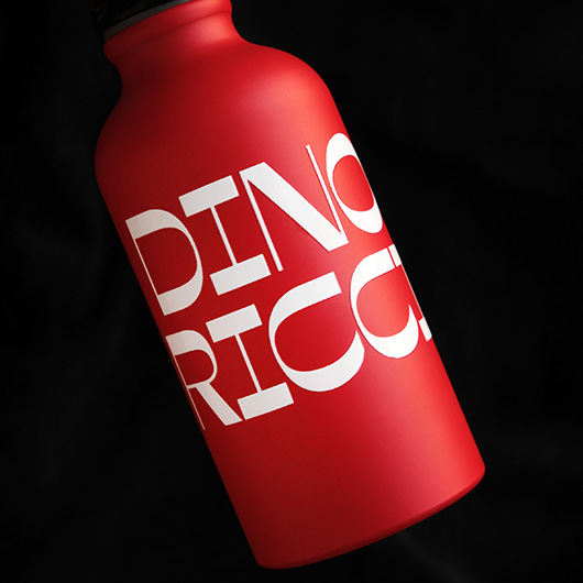 Бутылка с УФ dtf брендированием