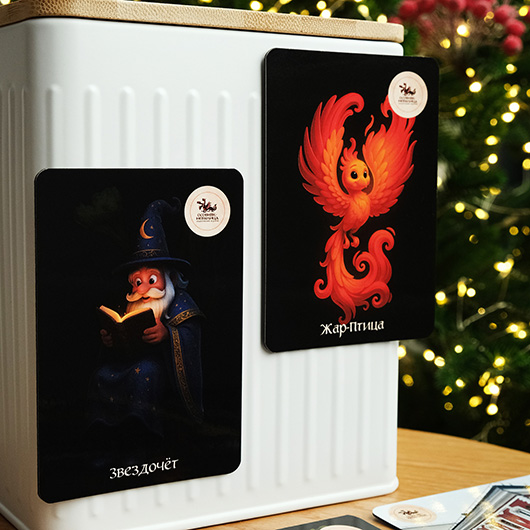 Виниловые магниты для музея “Особня-Небылица”